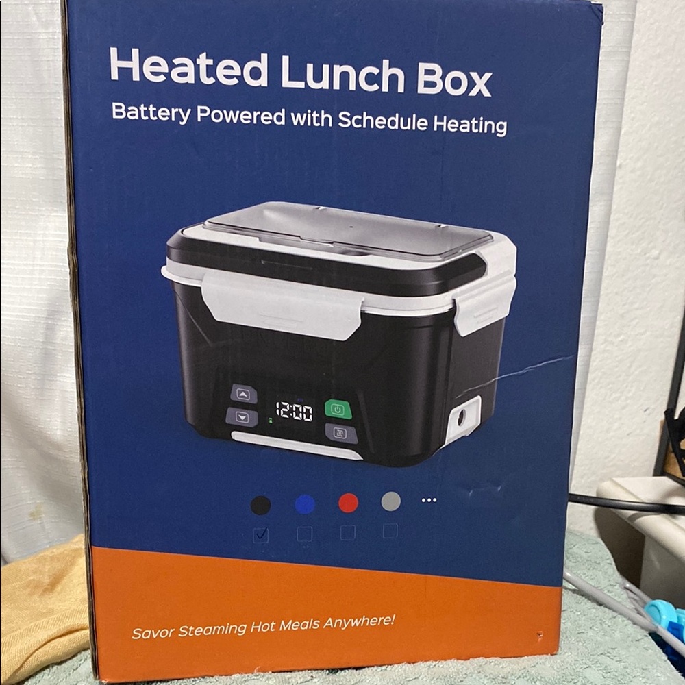 Battery Powered Heated Lunch Box